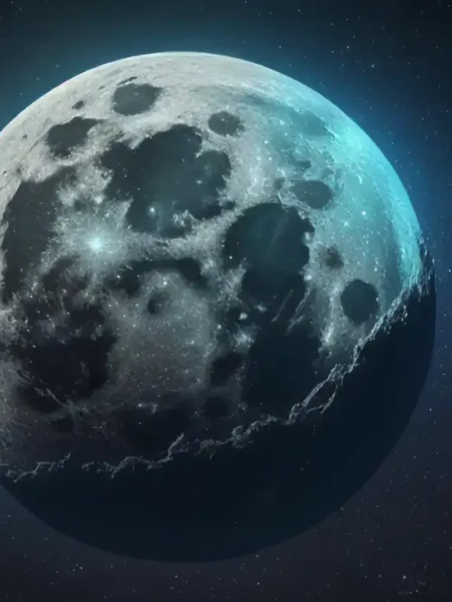 चंद्रमा का तापमान कितना है?​